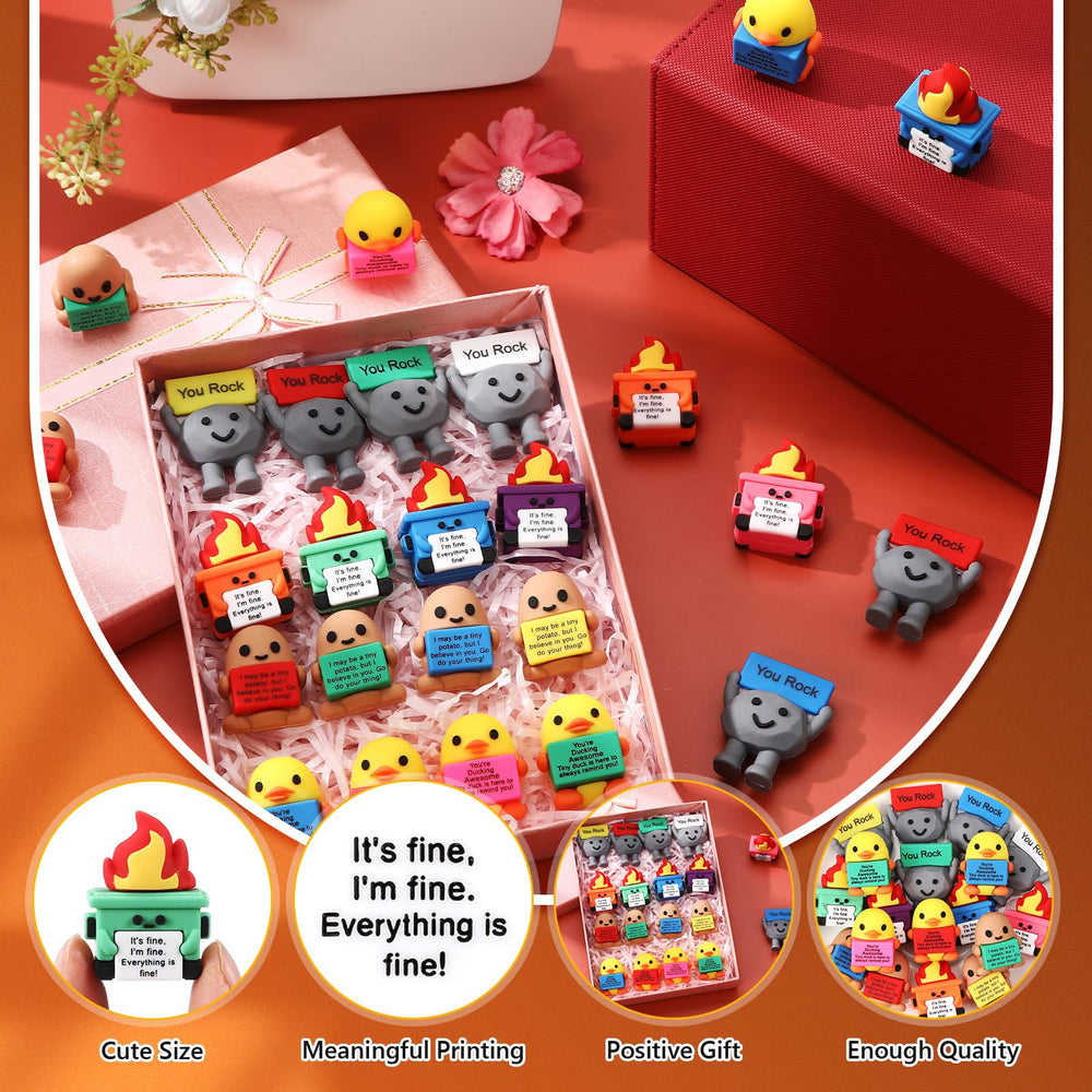 Gejoy mini potato toy offers cute desk accent and encouragement gift.