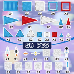 GEKETY included storage bag keeps tiles organized after play.