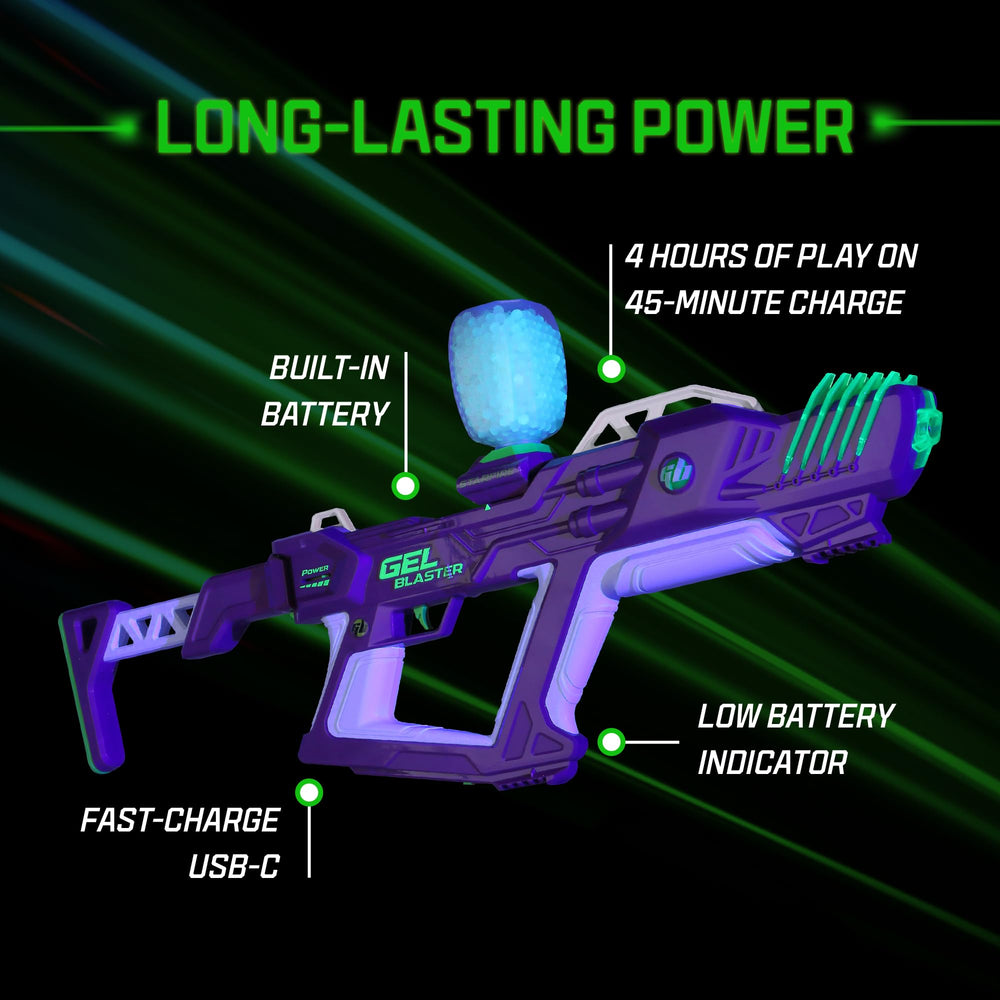 Gel Blaster Starfire XL tracer effects during night battles