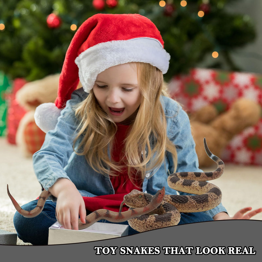 Gelabur non-toxic snake prop safe for all ages during use