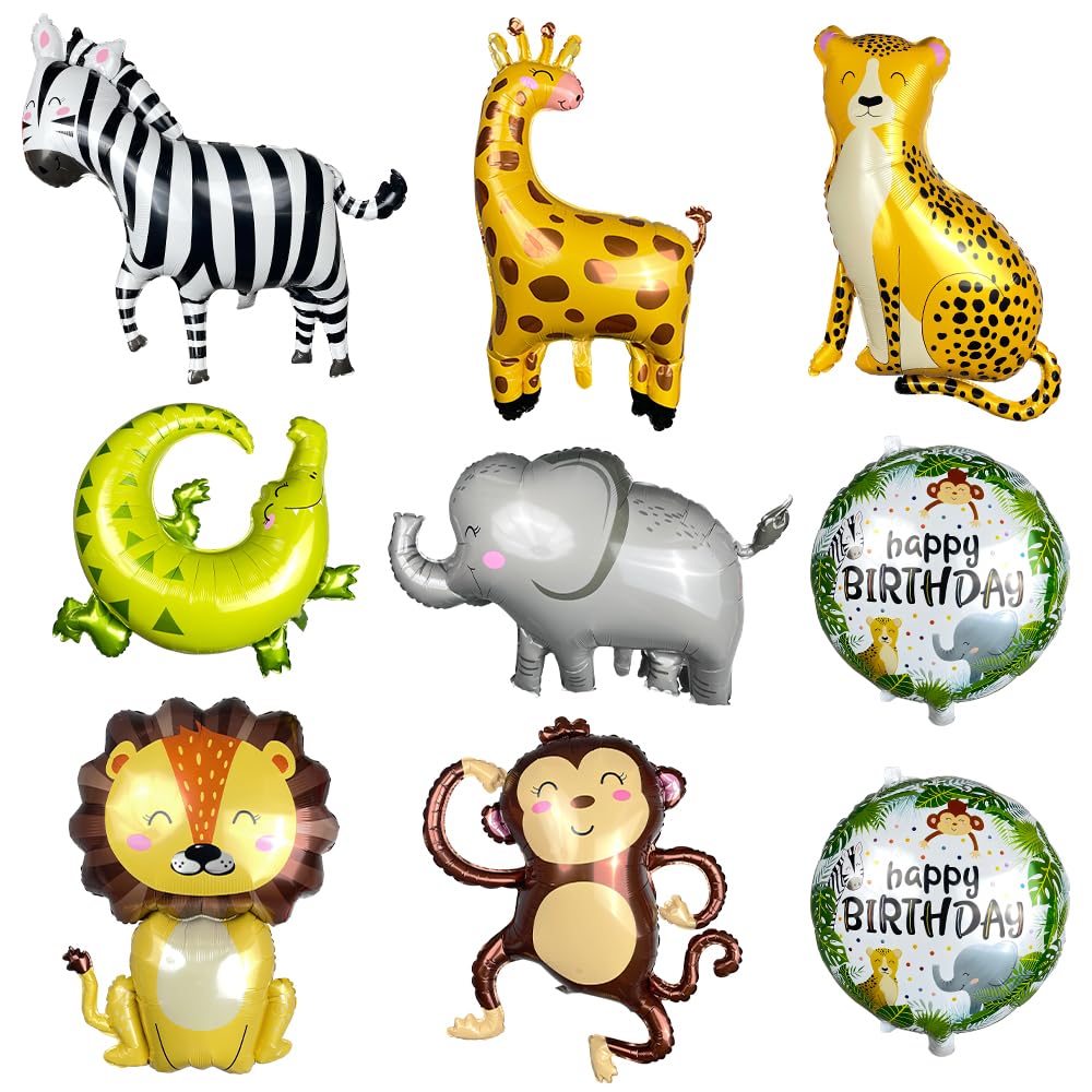 GELOUBO elephant balloon for safari party decor and playful centerpiece