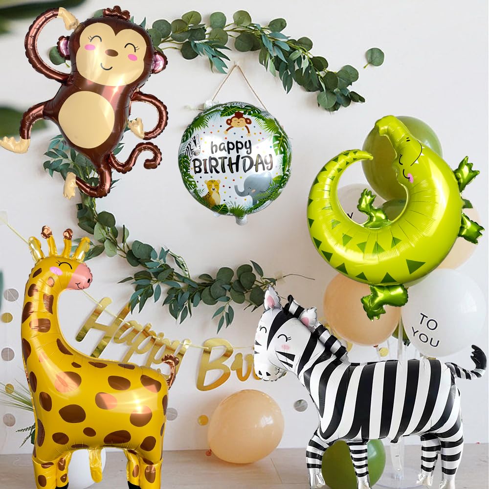 GELOUBO leopard balloon for dynamic safari vibes and decoration