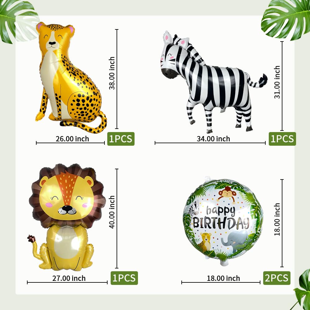 GELOUBO lion balloon for bold centerpiece and kid-friendly festivity