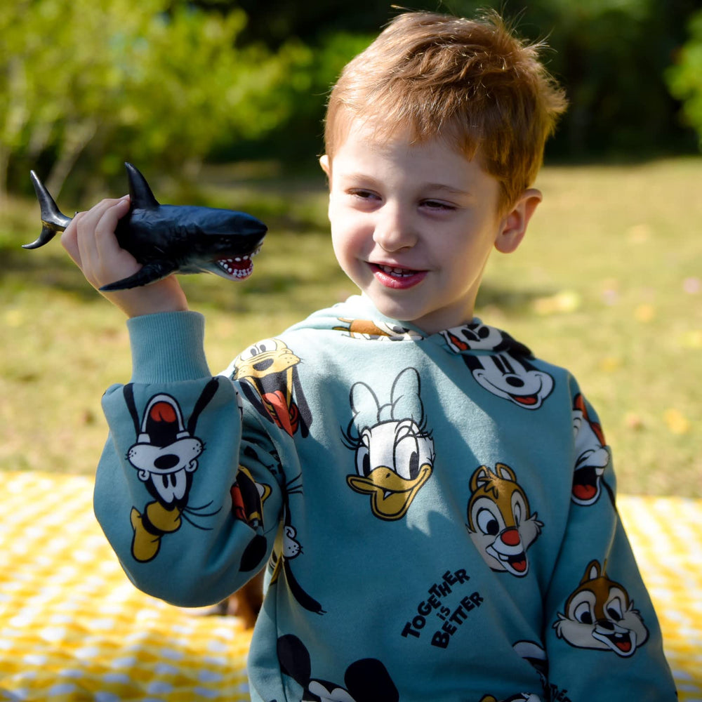 Gemini&Genius Compact portable shark toy for easy carrying anywhere.
