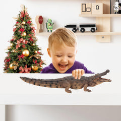 Gemini&Genius safe ABS plastic crocodile for durable playtime.