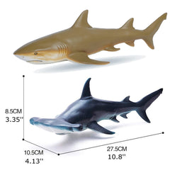 Safety-focused material: Gemini&Genius hammerhead shark toy suitable for kids