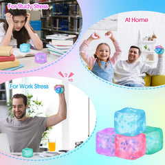 Gemscream 12-pack box of ice cube toys for gifting