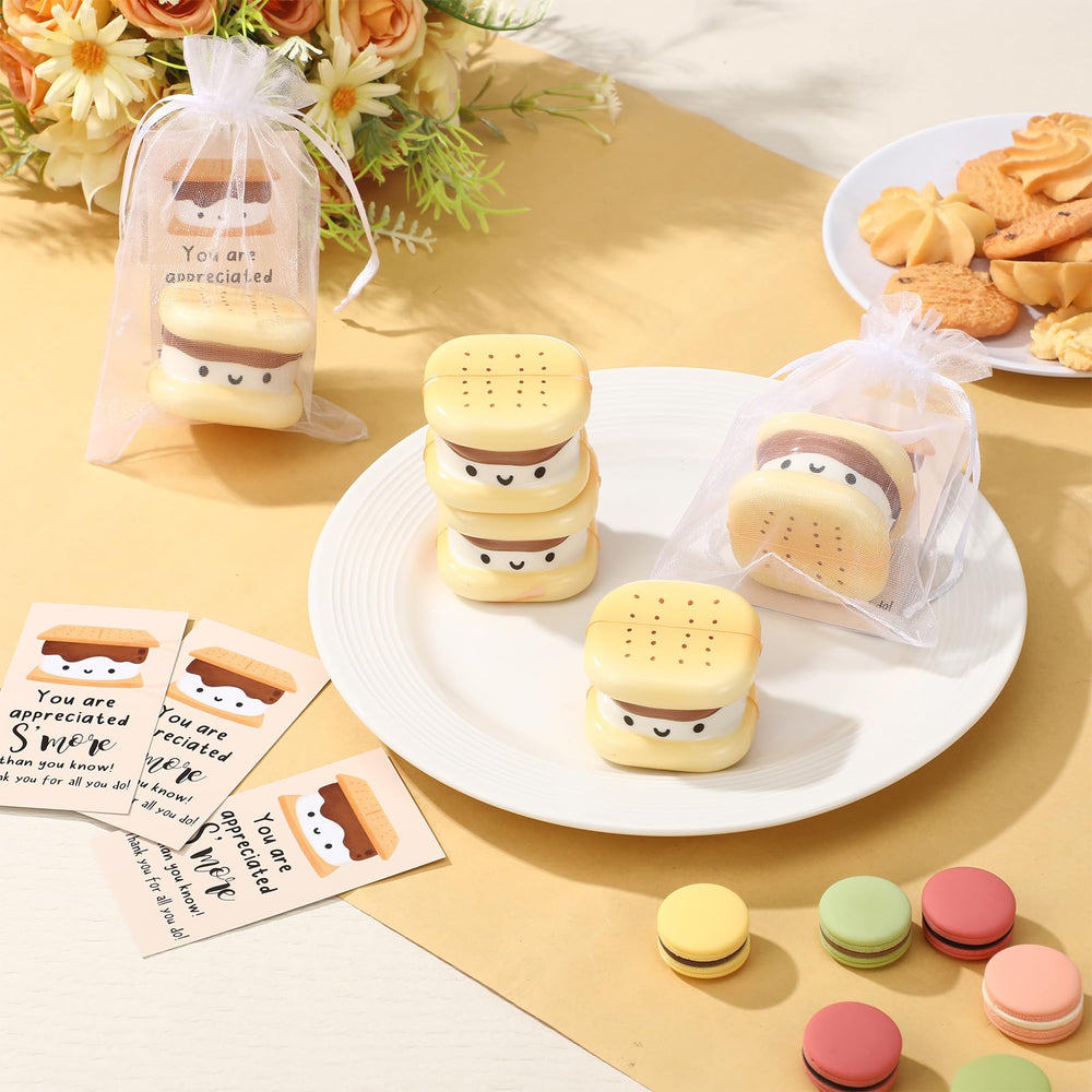 Gemscream inspirational gift cards paired with stress balls encourage optimism at work.
