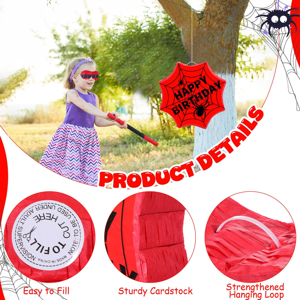 Gemscream pinata stick, sturdy for interactive party fun.