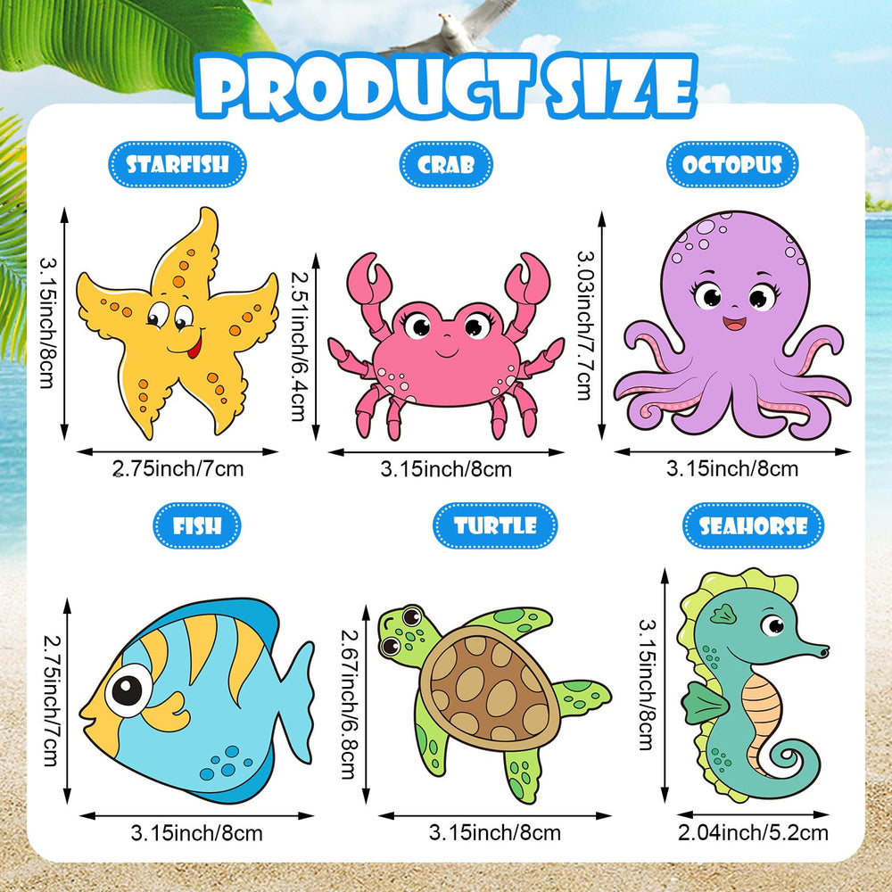 Gemscream Under-the-Sea Magnets DIY kit for engaging hands-on crafts.