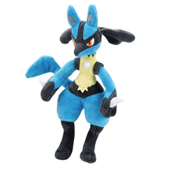 Generation IV-inspired Lucario plush figure for fans of games