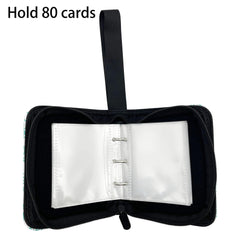 Generic 1 Pocket Card Binder with 40 removable sleeves for quick organization