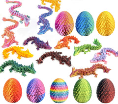 Generic 8pc dragon egg mystery pack—colorful eggs revealing unique dragons for creative play.