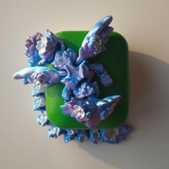 Generic Axolotl Kosha features a blue purple gradient for unique visuals.