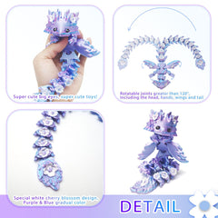 Generic Axolotl Dragon Kosha movable joints enable varied poses.