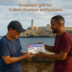 Generic Cuban Dominoes tradition-design tiles celebrate Cuban culture during game night.