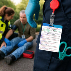 Generic EMT notes area: jot vitals for PCR prep on the go