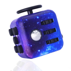 Generic Fidget Sensory Infinity Cube with six tactile features for focus