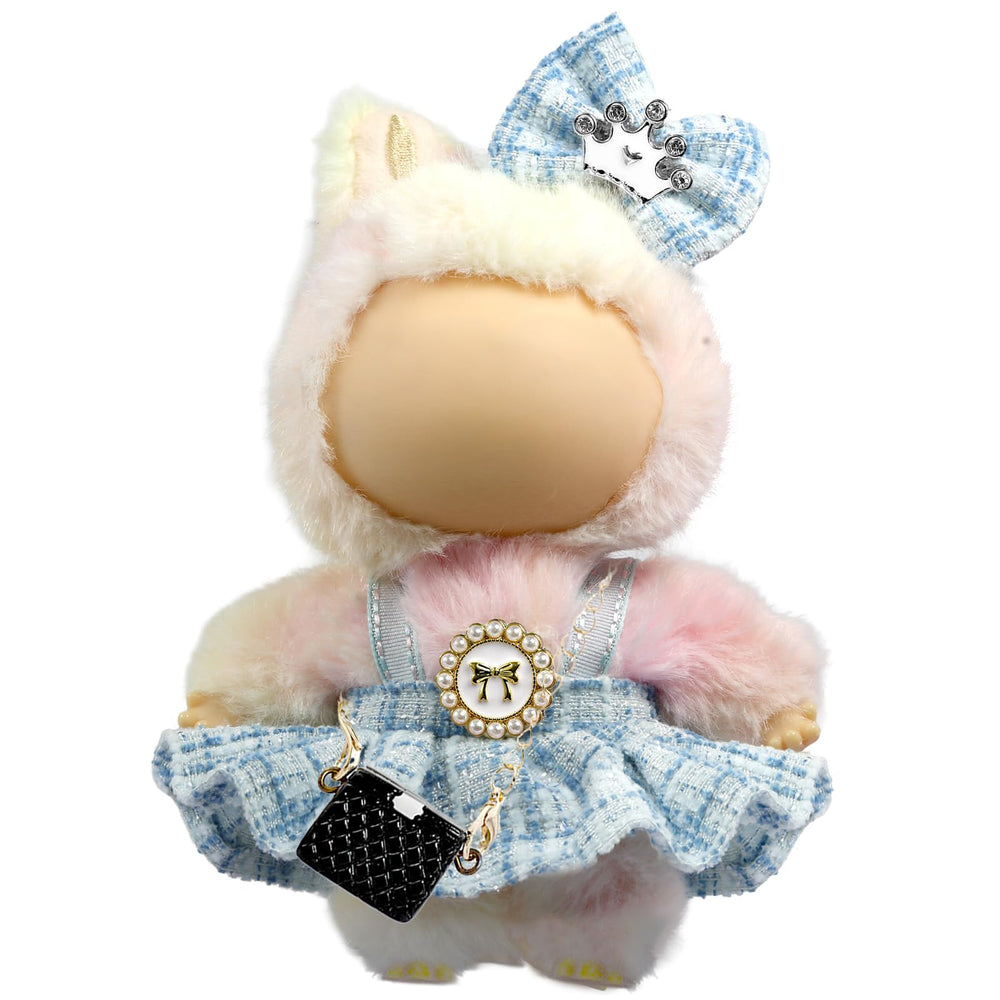 Generic Labubu handcrafted crochet pieces highlight detail and finish