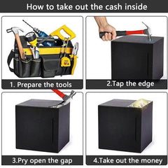 Generic Money Savings Box 3k target engraving visible motivates daily deposits.