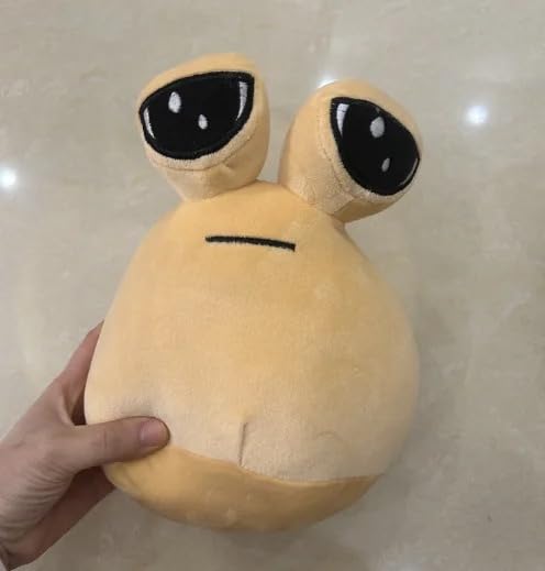 Generic Pou plush doll in 5-inch size ideal for travel and cuddles.