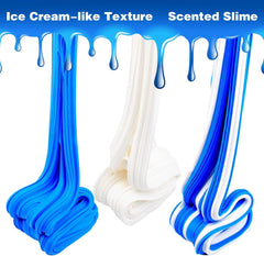Generic safe non-toxic slime encourages parent-child activities and learning through play.