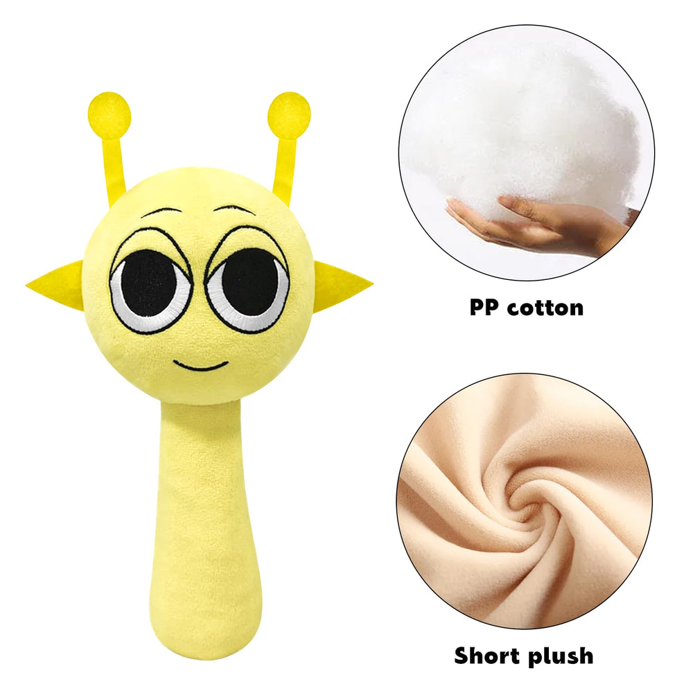 Generic Sprunky Plush 8in back view, durable soft toy suitable for daily fun