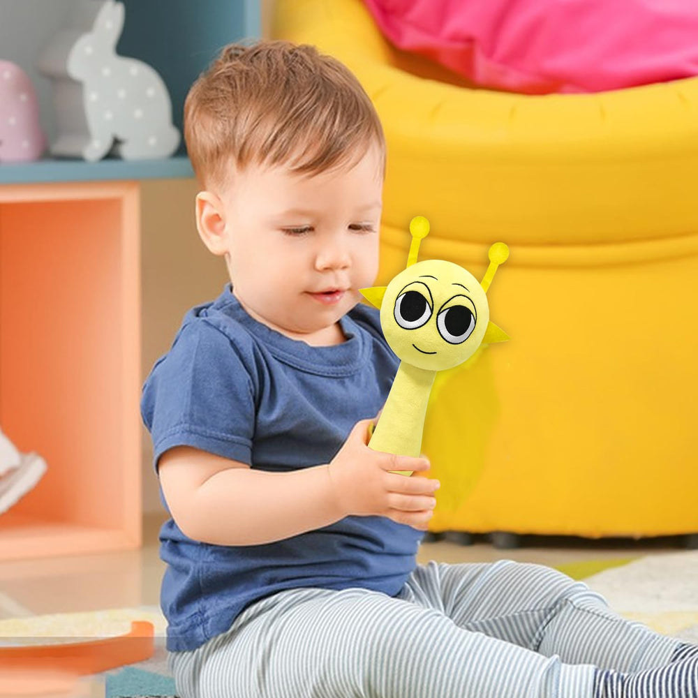 Generic Sprunky Plush 8in in backpack size, easy to carry on trips