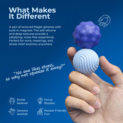 Generic strong magnets provide satisfying push-pull for tactile engagement