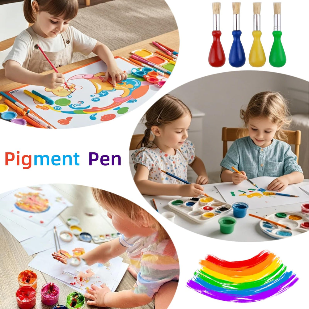 Generic gift-ready art set inspires kids to explore color and creativity.