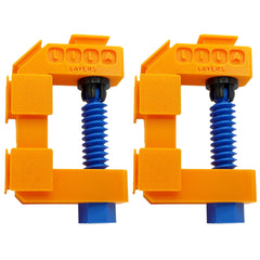 Generic Track Clamp for Hot Wheels, front view, secures tracks for smooth quick setups.