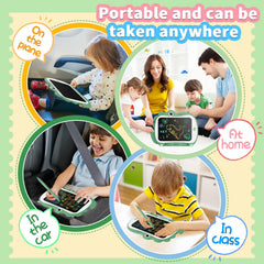 Genialba dinosaur LCD writing tablet with durable, waterproof shell