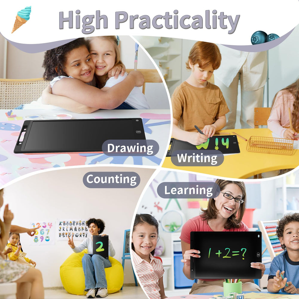 Genialba long-lasting replaceable battery supports many drawings on the tablet.