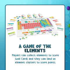 Genius Games Periodic elements collection shows authentic element tokens.