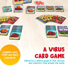 Tabletop setup for quick, family-friendly science gameplay.