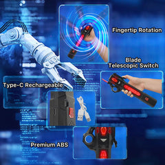 Genqiang light-up sword seven colors to match kids' stories.