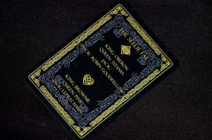 Gent Supply Co gold foil tuck box of the Fae deck