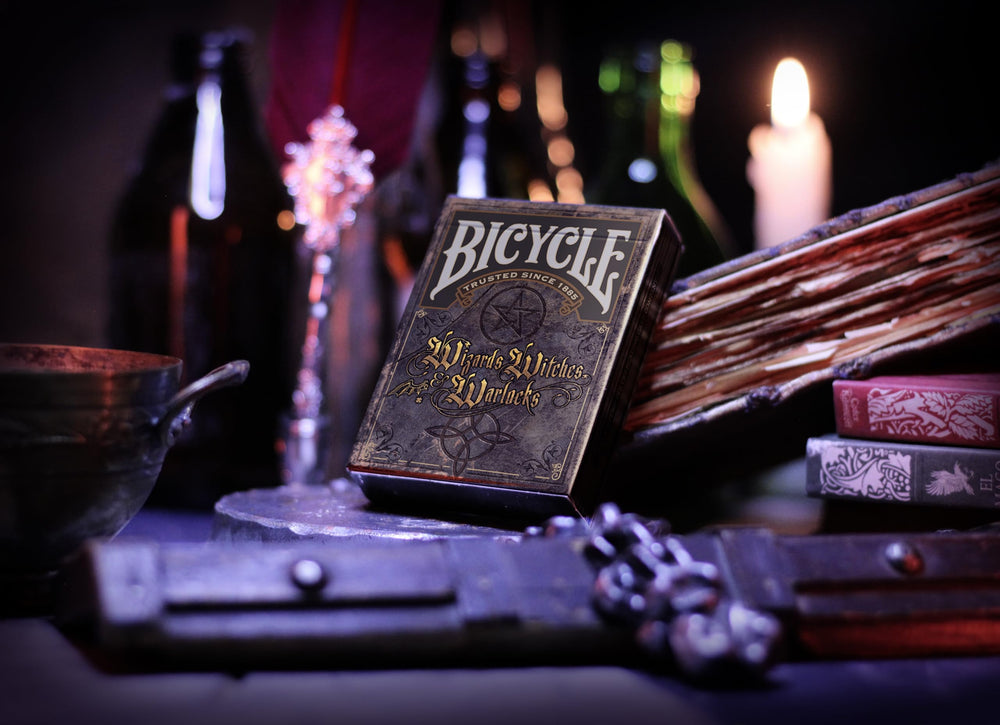 GENT SUPPLY CO Hand-drawn wizard illustrations bring storytelling to life on every card