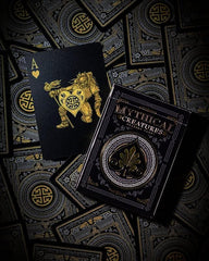 GENT SUPPLY CO Mythical Creatures Playing Cards waterproof material, rugged deck ready for travel and outdoor use.