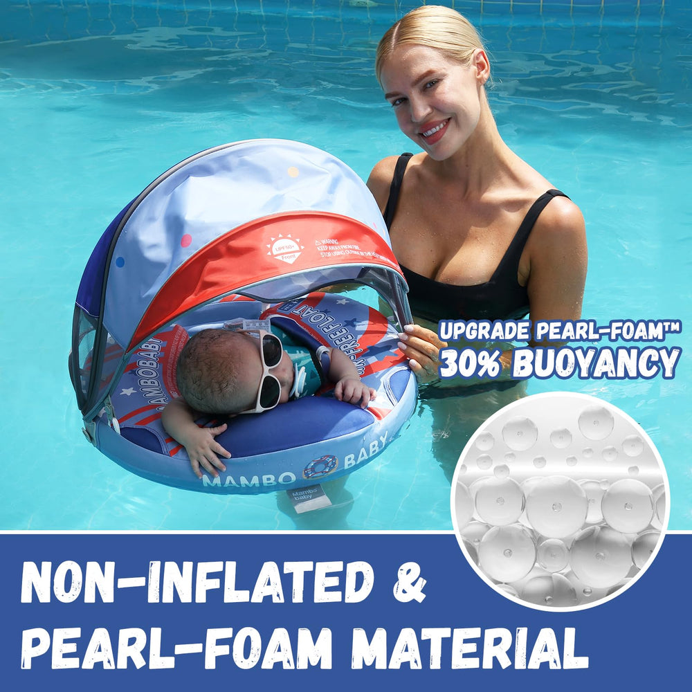 GENTEACO Mambo float shows mesh bottom for breathable comfort.