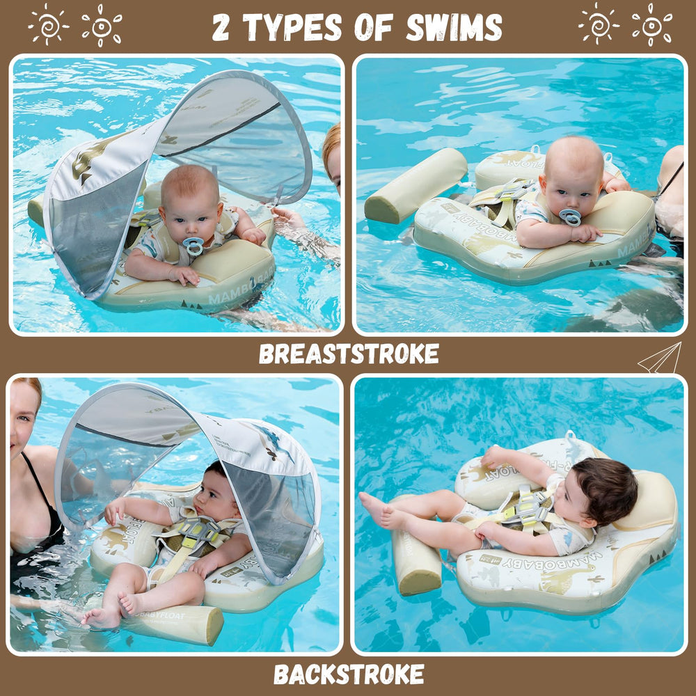 GENTEACO Mambobaby safety tail helps prevent tipping during play.