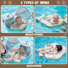 GENTEACO Mambobaby safety tail helps prevent tipping during play.