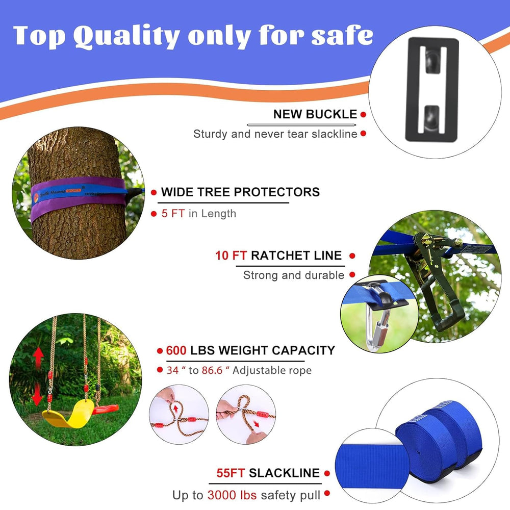 Gentle Booms Ninja Ring supports balance and grip training outdoors