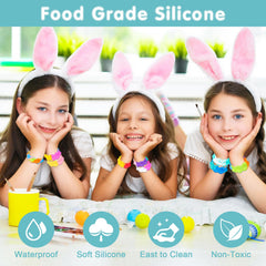 Genuvi adjustable snap-closure bracelets for growing kids.