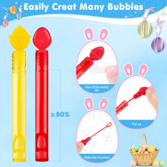 Genuvi Easter bubbles with sealed packaging to prevent leaks during play