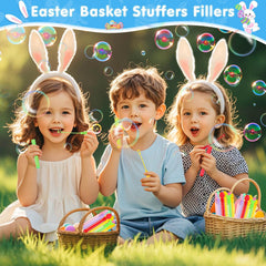 Genuvi Easter bubble wands handheld size, easy for little hands