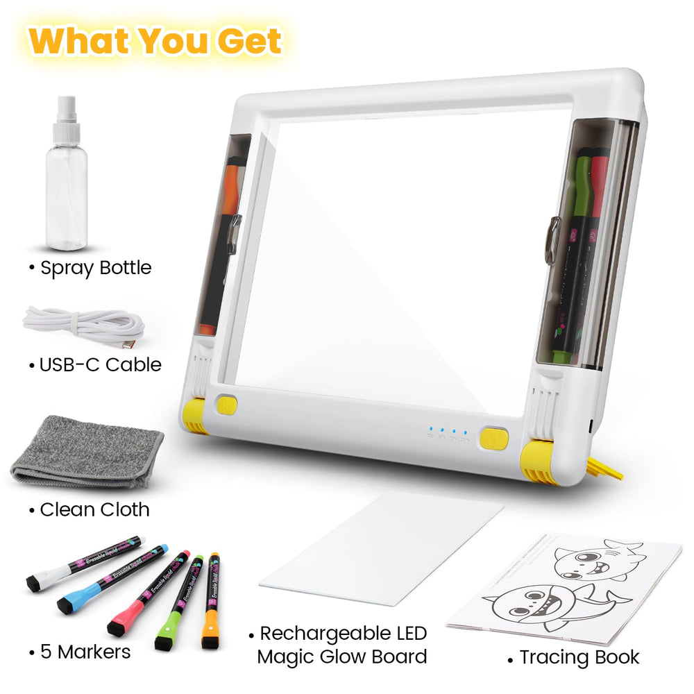 Geokay doodle tablet promotes screen-free creativity for kids.