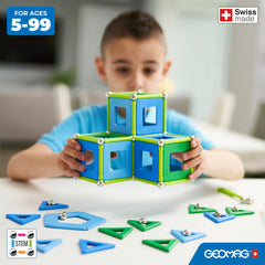 Geomag Classic portable play setup ideal for on-the-go creativity