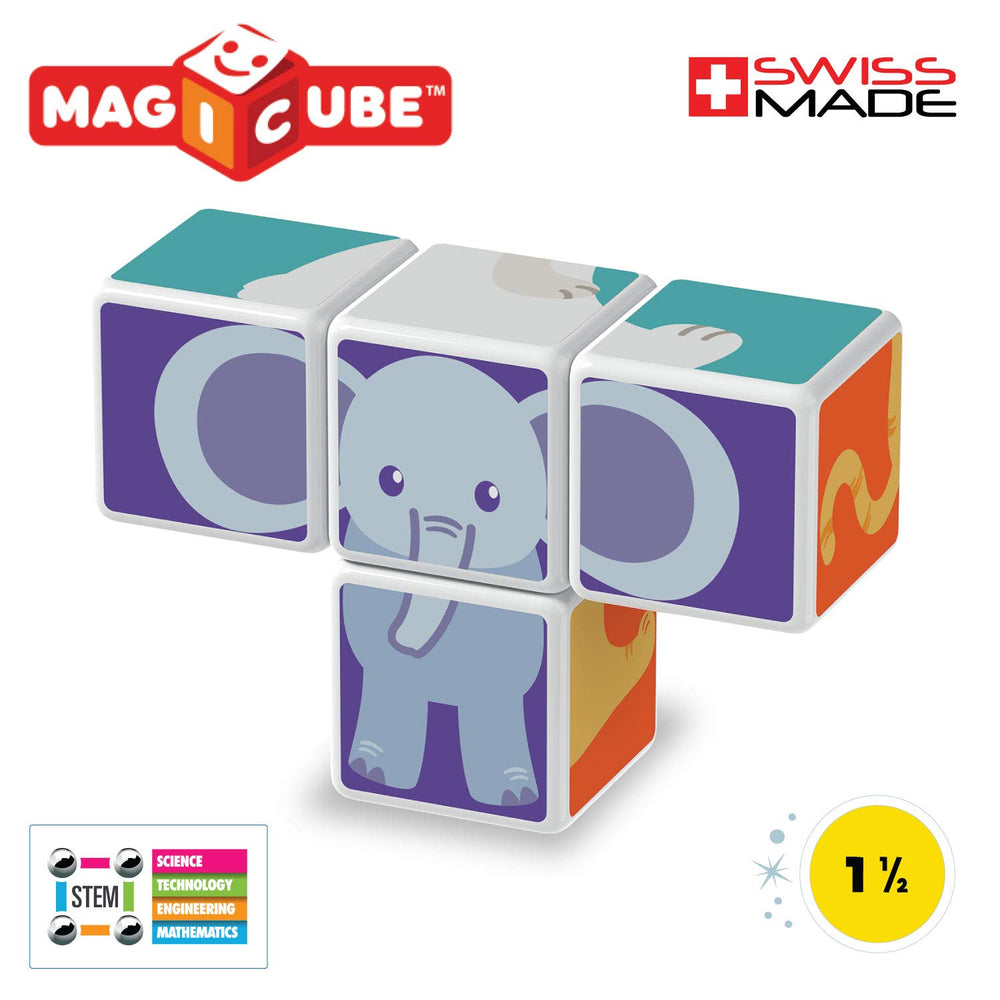Geomag MagiCube Animal Friends safety-compliance for reliable, safe explorations