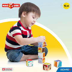Geomag MagiCube Animal Friends STEM-learning toy supports early concepts through hands-on play